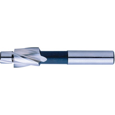 Fraise à lamer à queue cylindrique Ajustement fin, sans revêtement, pour trou débouchant, Pour filetage : M8, Ø de fraise 15 mm