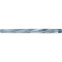 Alésoir à main pour trous de goupilles coniques, Ø nominal : 13,00 mm, Petit/grand Ø 12,80/17,00 mm, Lames de 210 mm, Long. totale : 255 mm