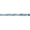 Alésoir à main pour trous de goupilles coniques, Ø nominal : 13,00 mm, Petit/grand Ø 12,80/17,00 mm, Lames de 210 mm, Long. totale : 255 mm