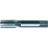 Jeu de tarauds à main, filetage métrique à pas fin, 2 pièces, Filetage x pas : M36 x 3,00 mm, Long. totale 125 mm, Carré de la queue 22 mm