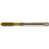 Taraud á refouler, DIN 371 B, Filetage M4, Pas 0,7 mm, Long. totale : 63 mm, queue Ø 4,5 mm, Carré de la queue : 3,4 mm, avant-trou Ø 3,65 mm