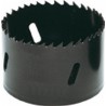 Scie cloche en acier rapide bimétal, Ø : 102 mm, Vitesse de rotation tr/mn Acier à outils/INOX 40, Vitesse de rotation tr/mn Acier de construction 85