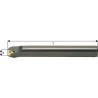 Barre d'alésage à filetage ISO pour l'usinage intérieur, Désignation&nbsp;: SIL 0013 M 16, Ø de queue 16 mm, Ø queue décalée 13 mm, Dimensions l : 150 mm