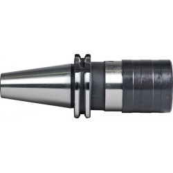 Mandrin de taraudage à changement rapide avec compensation de Long. élastique, DIN 69871, forme A, pour taraud M3-M12, Tige SK 40