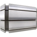 Pince de serrage ER16, DIN 6799 B, quatre pans femelle, pour taraud, Ø de la tige : 4 mm, Ø extérieur 17 mm, Long. totale 27,5 mm