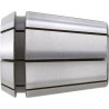 Pince de serrage ER16, DIN 6799 B, quatre pans femelle, pour taraud, Ø de la tige : 5,5 mm, Ø extérieur 17 mm, Long. totale 27,5 mm