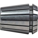 Pince de serrage ER16, DIN 6499B, pour mandrin, Capacité de serrage : 8,0 mm, Ø extérieur 17,0 mm, Long. totale 27,0 mm
