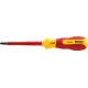 Tournevis cruciforme PZ VDE, avec lame ronde, Dimensions : PZ 2, Long. de la lame 100 mm, Long. totale 205 mm, Ø de la lame : 7,8 mm