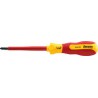 Tournevis cruciforme PZ VDE, avec lame ronde, Dimensions : PZ 2, Long. de la lame 100 mm, Long. totale 205 mm, Ø de la lame : 7,8 mm