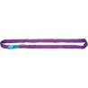 Elingue ronde à gaine double, Taille : 3 m, Long. utile 1,5 m, Capacité max. directe 1000 kg, Larg. : d'élingue environ : 35-38 mm, Couleur : violet