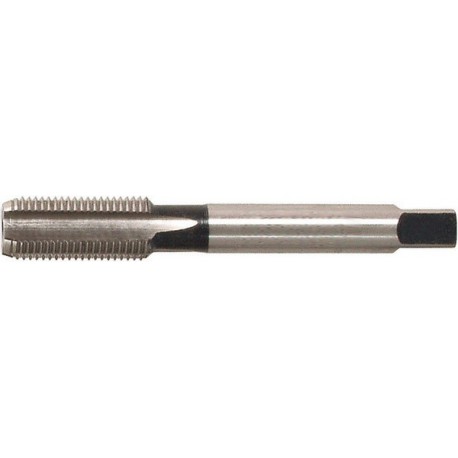 Taraud à main pour filetage de tuyau, finisseur n°2, Filetage G 3/4 pouces, Filets par 14 pouces, Ø filetage 26,441 mm, Long. totale : 90 mm