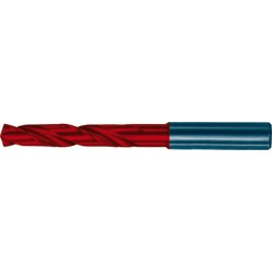 Foret hélicoïdal en carbure monobloc, SuperLine, 5 x D, DIN 6535-HA, surface FIRE, Ø m7 : 6,40 mm, Long. totale 91 mm, Long. hélice 53 mm