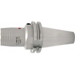 Mandrin hydraulique à expansion avec arrosage central SK 50, modèle étroit, d1 : 8 mm, ISO 50, d2 28 mm, d3 : 49,5 mm, l1 : 80 mm, l2 : 37 mm