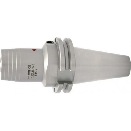 Mandrin hydraulique à expansion avec arrosage central SK 50, modèle étroit, d1 : 8 mm, ISO 50, d2 28 mm, d3 : 49,5 mm, l1 : 80 mm, l2 : 37 mm