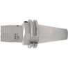 Mandrin hydraulique à expansion avec arrosage central SK 50, modèle étroit, d1 : 8 mm, ISO 50, d2 28 mm, d3 : 49,5 mm, l1 : 80 mm, l2 : 37 mm
