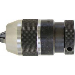Mandrin à serrage rapide Spiro, Capacité de serrage : 3,0-16,0 mm, Fixation B18*, Ø extérieur 55 mm, Modèle : * raccourci de 7,0 mm