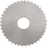 Lame de scie circulaire à métaux en acier à coupe rapide, DIN 1838-C, dent arrondie,avec présculpteur et resculpteur denture grossière, Ø j15 : 80 mm