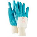 Gants ActivArmr® 47-200 taille 9 vert coton interlock avec nitrile (Par 12)