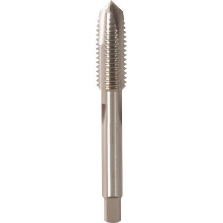 Foret taraudeur pour trou débouchant, court, acier à coupe rapide E, Filetage : M6, Pas 1,00 mm, Long. totale 56 mm, queue Ø 6 mm