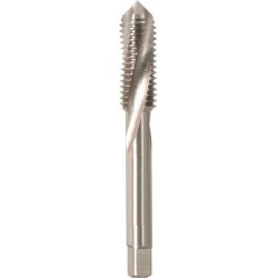 Foret taraudeur pour trou débouchant, acier à coupe rapide E, Filetage : M8, Pas 1,25 mm, Long. totale 56 mm, queue Ø 6 mm