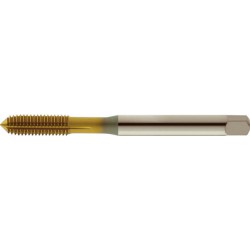 Taraud á refouler, DIN 371 B, Filetage M10, Pas 1,5 mm, Long. totale : 100 mm, queue Ø 10,0 mm, Carré de la queue : 8,0 mm, avant-trou Ø 9,3 mm