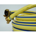 Tuyau eau Irriflex PVC, jaune 1"avec raccord 25m