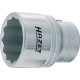Douille carré creux 3/4" 38mm 12kt. DIN3124
