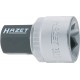Douille male carré 3/4"19x 56,5mm i6kt. Hazet