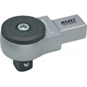 Attache male a cliquet réversible carré 3/8" 9x12mm Hazet