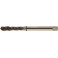 Taraud machine pour trous borgnes, surface traitée à la vapeur, DIN 371 C, Filetage M4, Pas 0,7 mm, Long. totale : 63 mm, queue Ø 4,5 mm