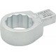 Attache male polygonale carré 11mm 9x12mm Hazet