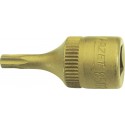Douille male carré 1/4"T 8x28mm Hazet
