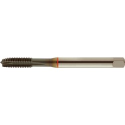 Taraud machine pour trous débouchants, DIN 371 B, Filetage M3, Pas 0,5 mm, Long. totale : 56 mm, queue Ø 3,5 mm, Carré de la queue : 2,7 mm