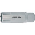 Douille 1/2" 30mm 6kt. longue Hazet
