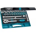 Coffret de douilles 1/2" 25 pièces 900Z Hazet